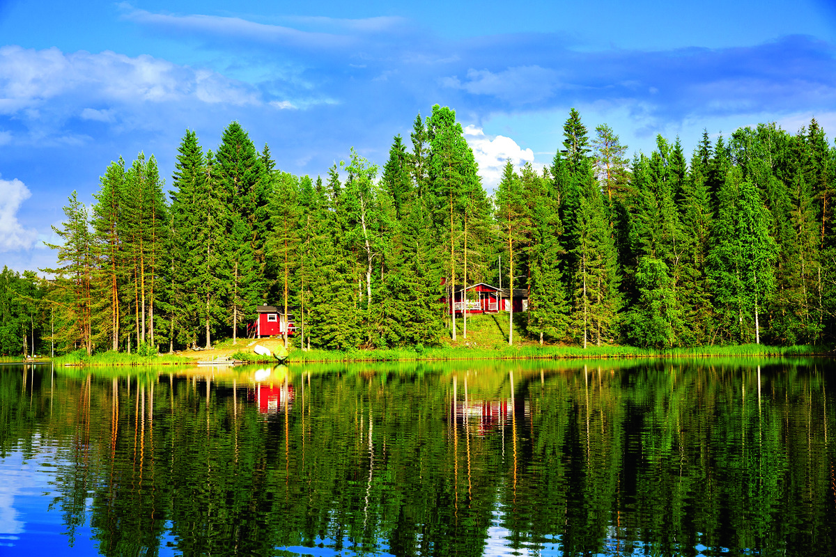 Ländliches Finnland