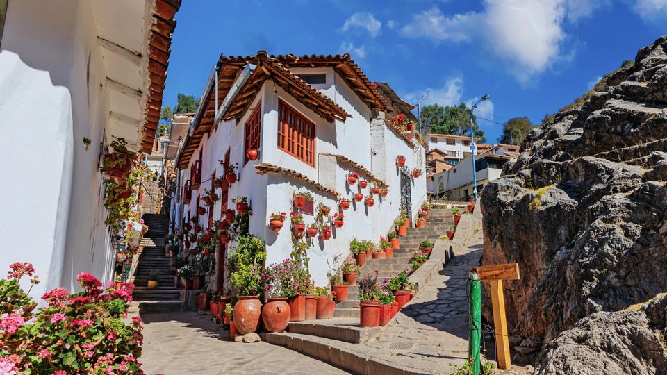Straße in Cusco