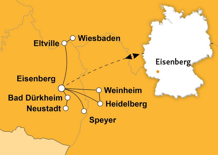 Ihre Reiseroute