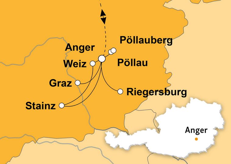 Ihre Reiseroute