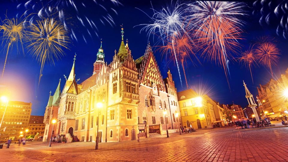 Silvester in Breslau