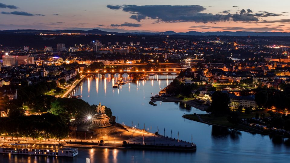 Koblenz Moselmündung Rhein