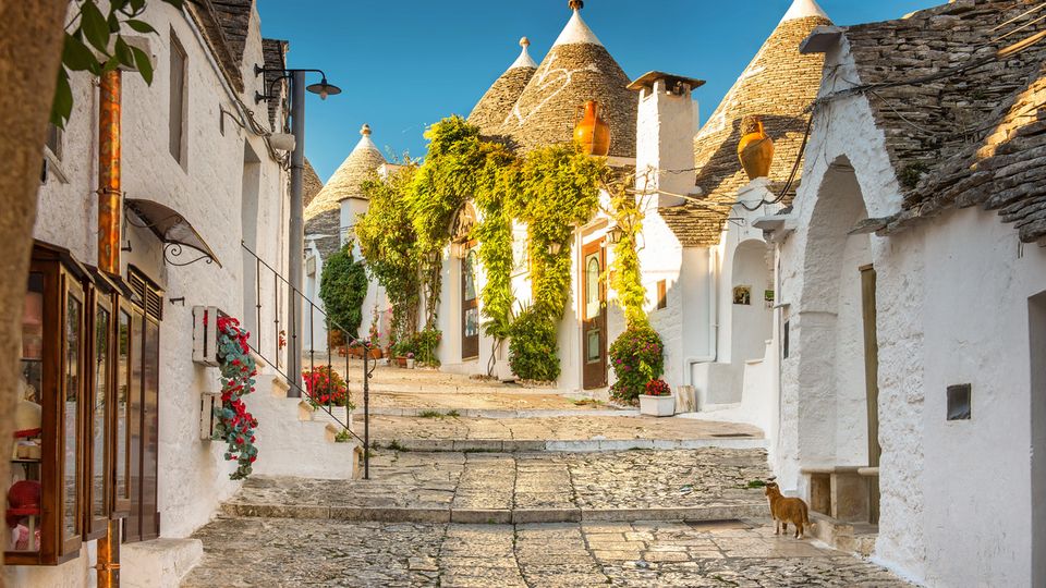 Trulli Häuser in Alberobello