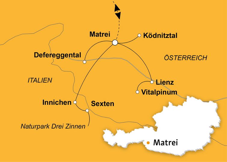 Ihre Reiseroute