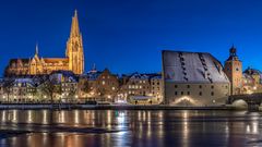 Regensburg im Winter