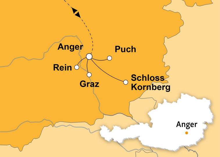 Ihre Reiseroute