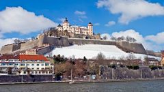 Würzburg Festung Winter