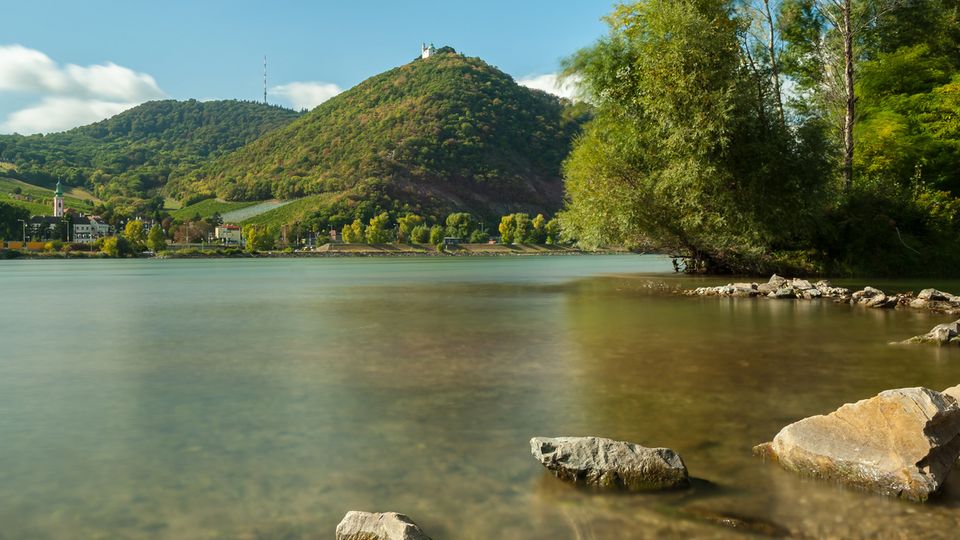 Donau, Leopoldsberg und Kahlenbergerdorf