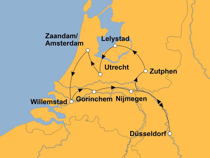 Ihre Reiseroute