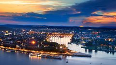 Koblenz, Deutsches Eck