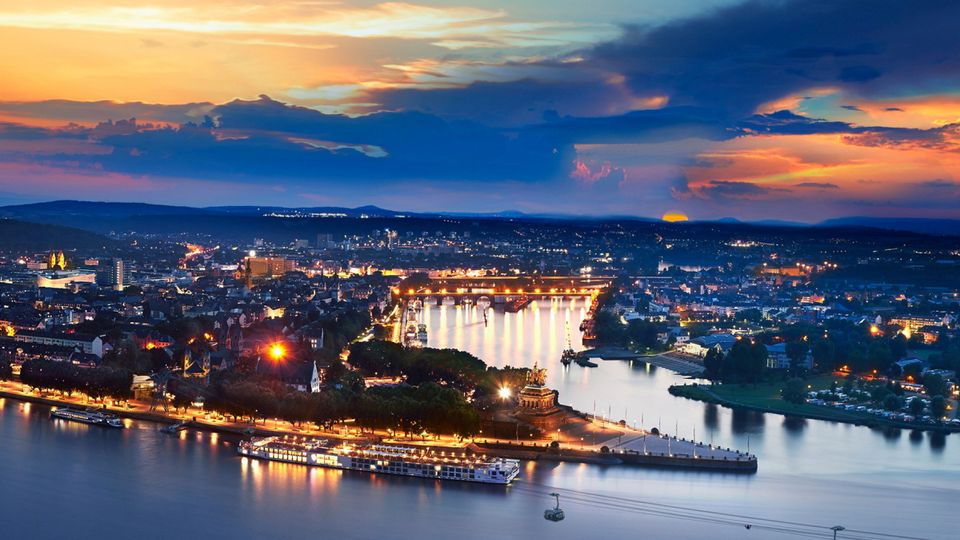 Koblenz, Deutsches Eck