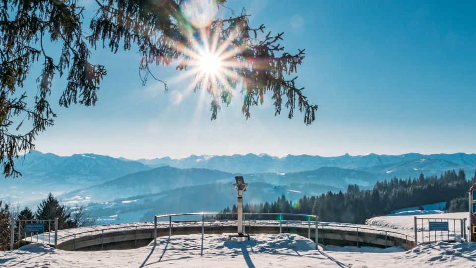 Blick auf Bregenzerwald 