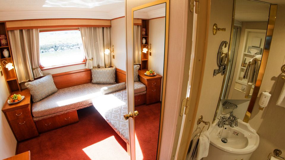 Kabinenbeispiel Hauptdeck  MS Prinzessin Katharina