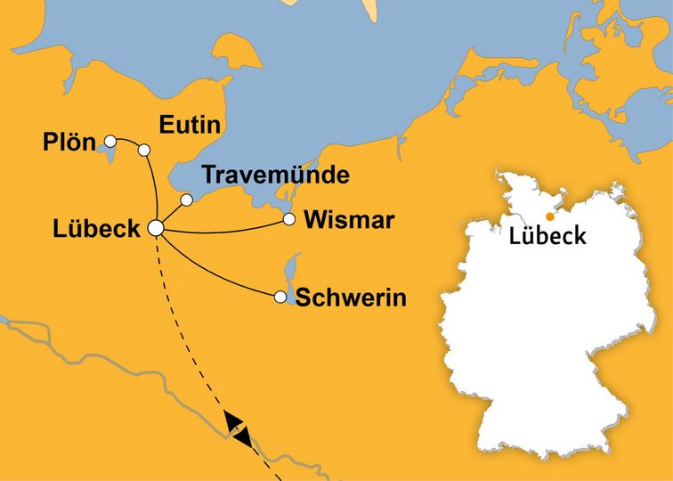 Ihre Reiseroute