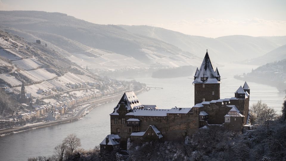 Burg Stahleck im Mittelrheintal