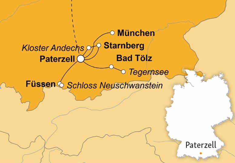 Ihre Reiseroute