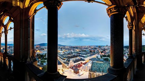 Linz, Blick vom Dom