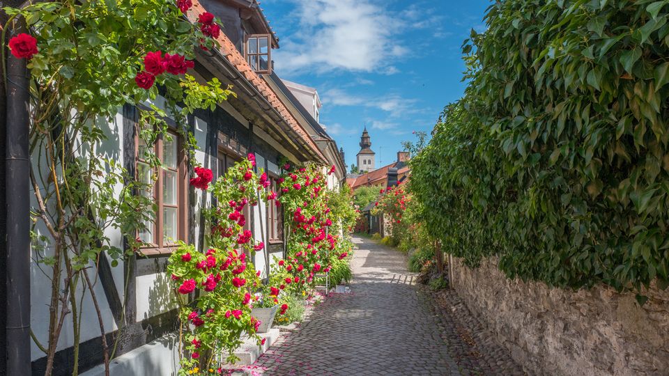 Visby auf Gotland, Altstadt