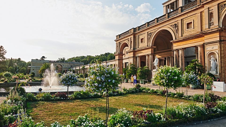 Das Schloss Sanssouci in Potsdam