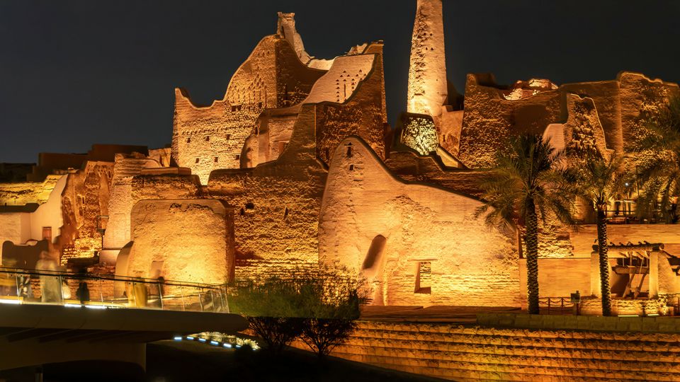 Diriyah und Salwa-Palast - Riad, Saudi-Arabien
