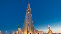 Reykjavik im Winter