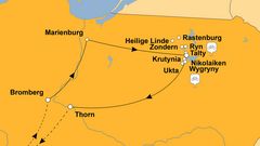 Ihre Reiseroute