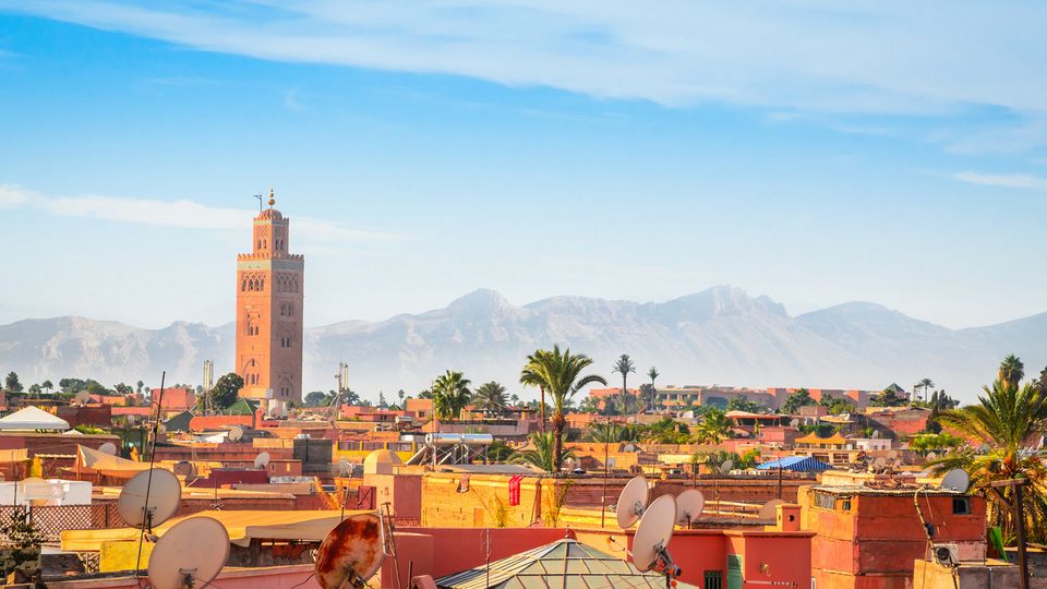 Dächer von Marrakesch