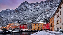 Riva del Garda im Winter