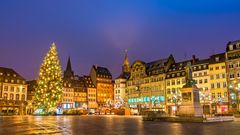 Weihnachtsmarkt auf Platzt Kleber, Strasbourg