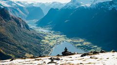 Blick auf Olden