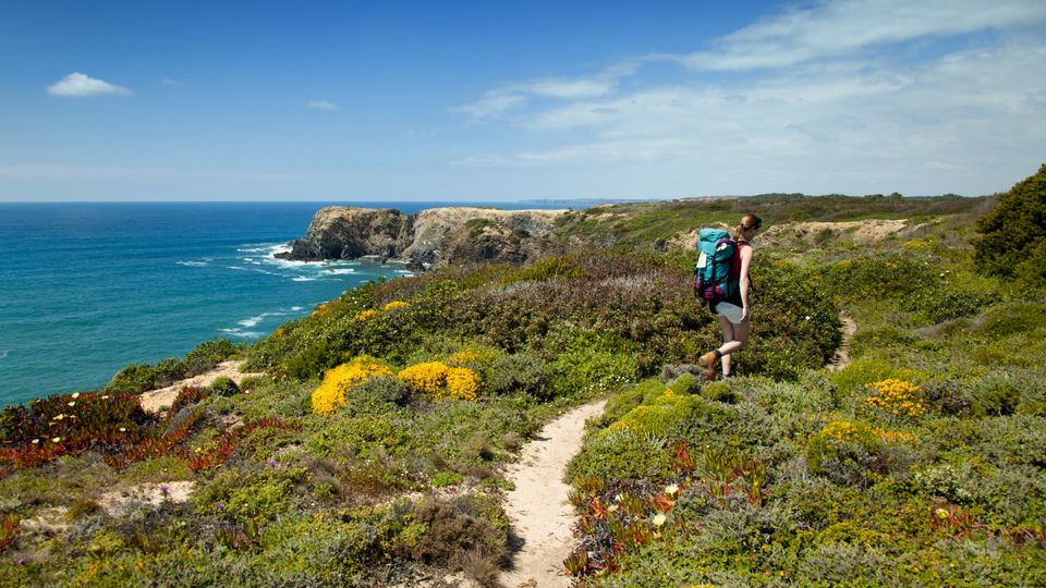 Küstenwanderweg an der Algarve 