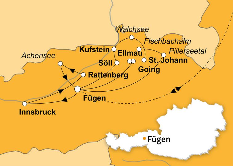 Ihre Reiseroute