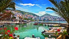 Saranda - Hafenimpressionen