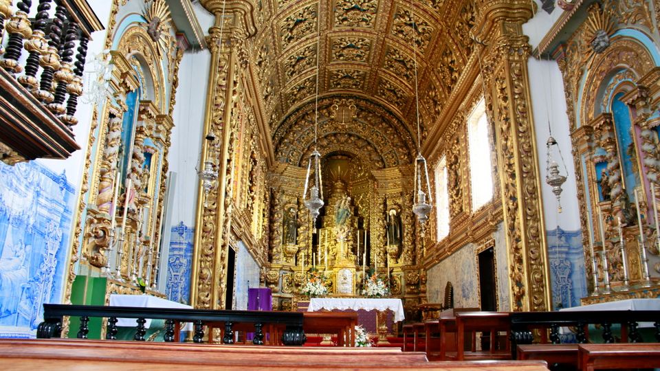 Kirche Sao Jose am Platz des 5. Oktober, Ponta Delgada, Sao Miguel, Azoren, Portugal