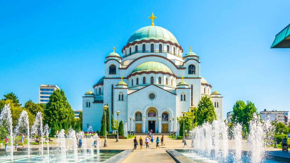 Saint Sava Kathedrale Belgrad