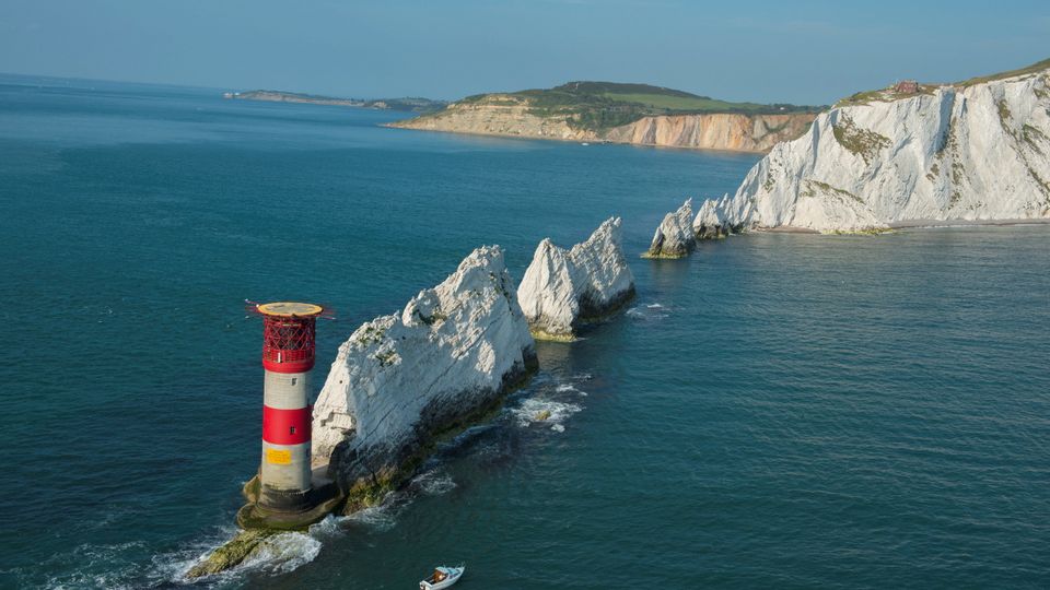 Leuchtturm auf Isle of Wight