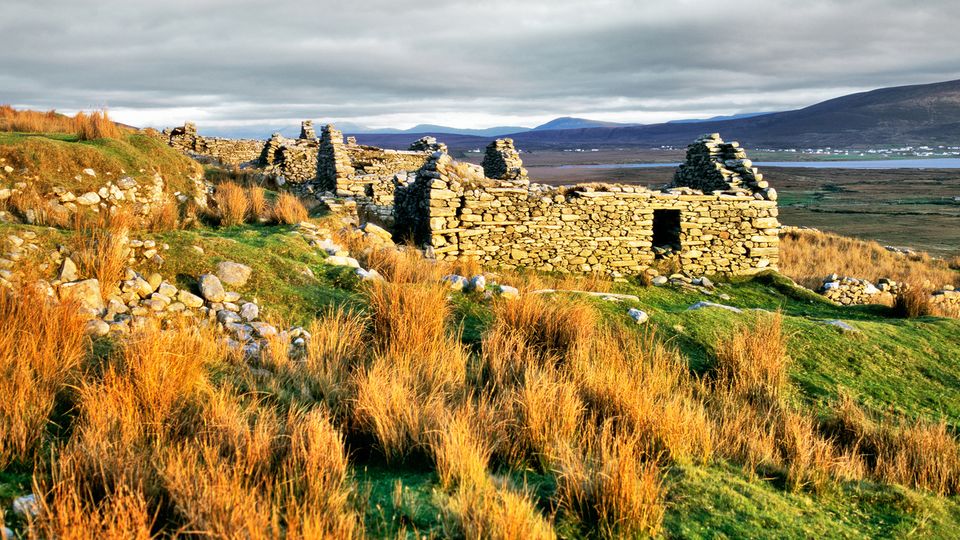 Slievemore auf Achill Island