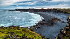 Schwarzer Strand Djupalonssandur