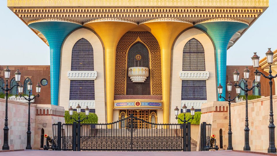 Al-Alam-Palast in Maskat, Oman