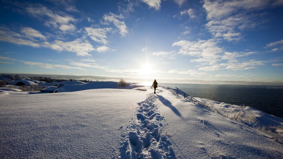 Winterliche Aussicht