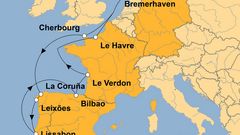 Ihre Reiseroute