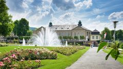 Bad Kissingen - Rosengarten mit Regentenbau