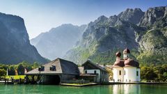 St.Bartholomä am Königssee in Bayern