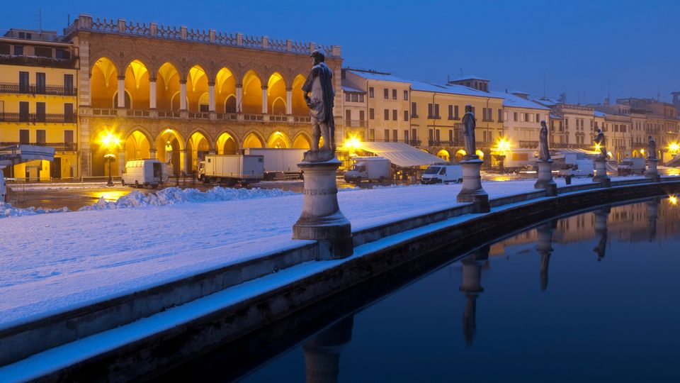 Padua im Winter