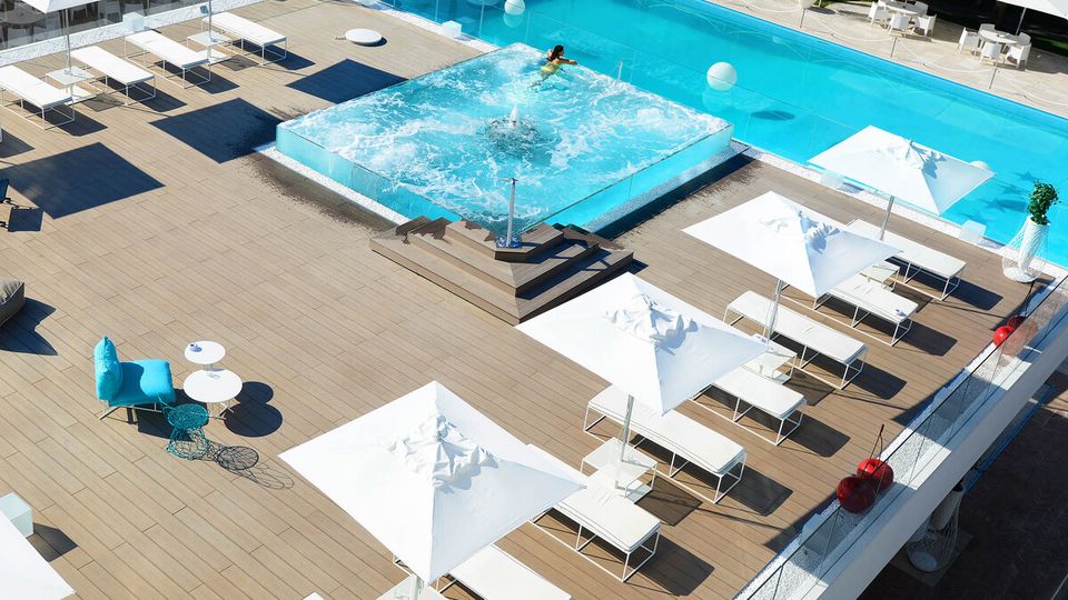 Mec Hotel Paestum, Poolanlage