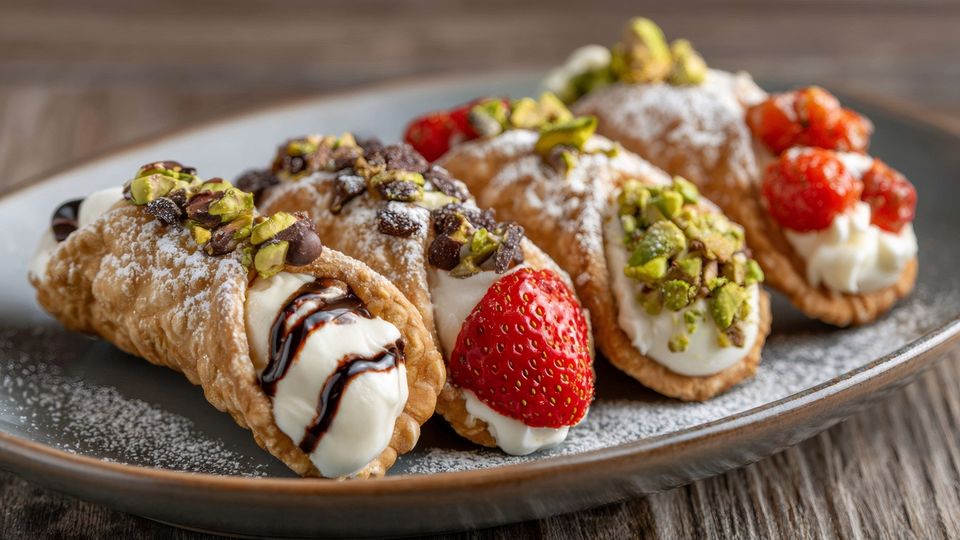 Cannoli, sizilianisches Dessert