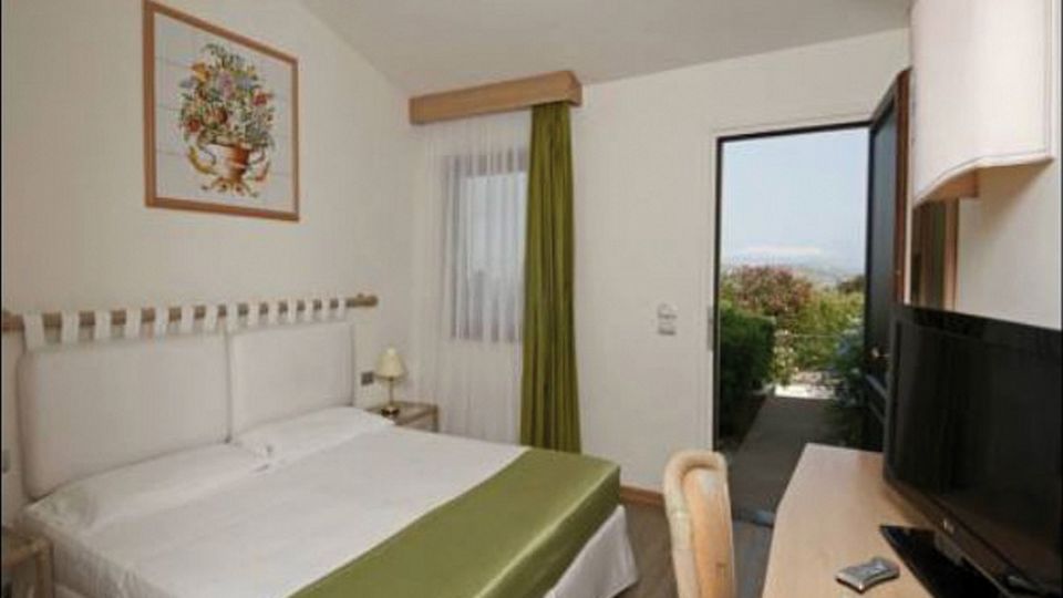 Zimmer im Hotel Palau auf Sardinien in Italien