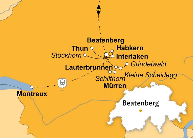 Ihre Reiseroute