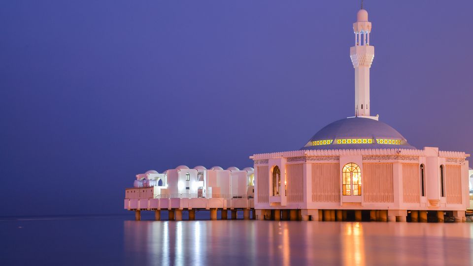 Masjid Al Rahma – die schwimmende Moschee von Dschidda