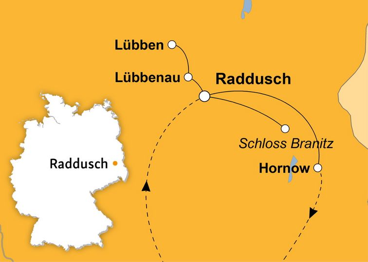 Ihre Reiseroute